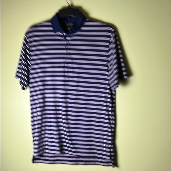 Men's Blue Striped Shirt - Picture 1 of 7